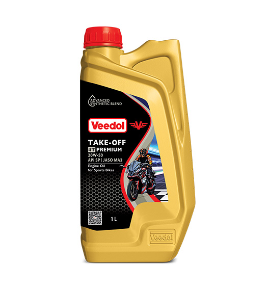 TAKE-OFF 4T PREMIUM 20W-50 Engine oil for Bike