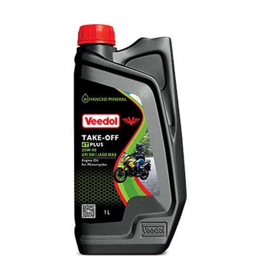 TAKE-OFF 4T PLUS 20W-40 SN/MA2 | Best engine oil for bike