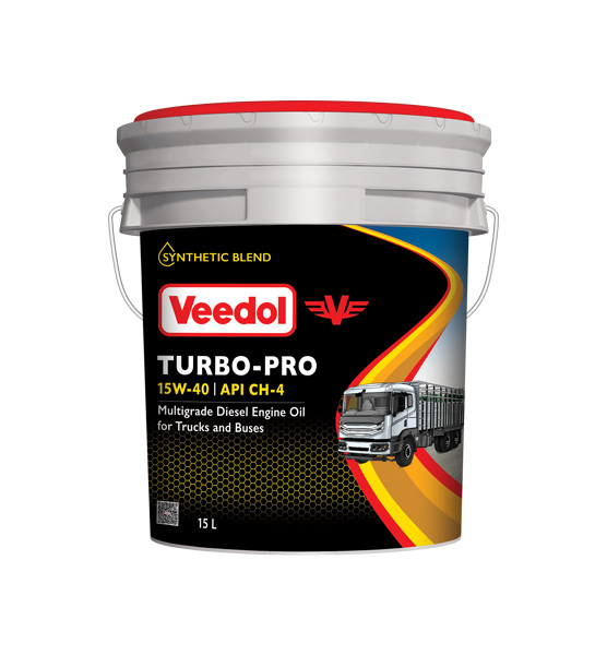 TURBO-PRO 15W-40 CH-4 Commercial Vehicle Oil
